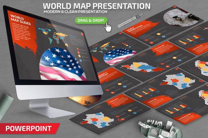 World Map Powerpoint