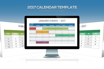 2017 Calendar Keynote