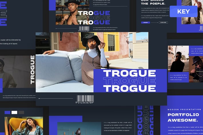 Trogue - Keynote Presentation Template