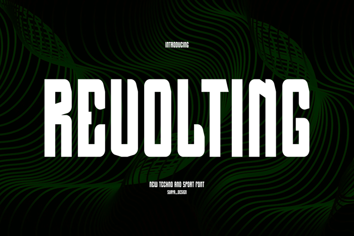 Revolting Fonts