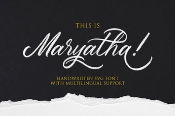 Maryatha SVG Version