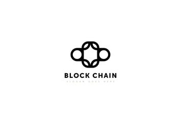 Block Chain Logo Template