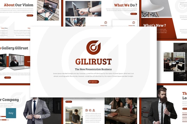 Gilirust - Business Keynote Template