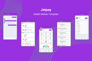 Jetpay - Wallet Mobile Template