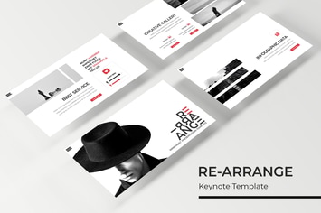 RE-ARRANGE - Keynote Template