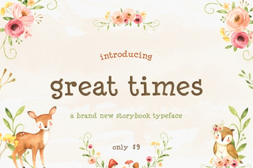 Great Times Font