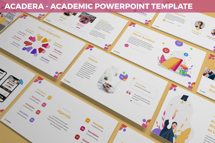 Acadera - Academic Powerpoint Template