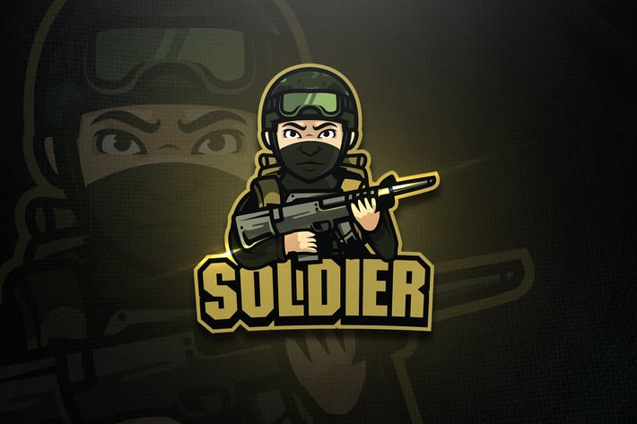 Soldier - Mascot & Esport Logo
