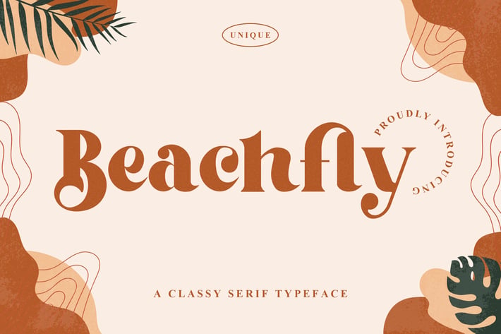 Beachfly – Classy Serif Typeface