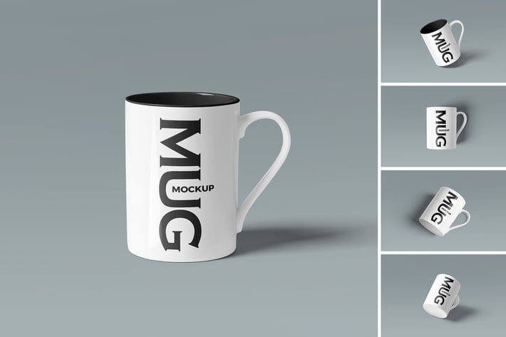 5 Mug Mockups