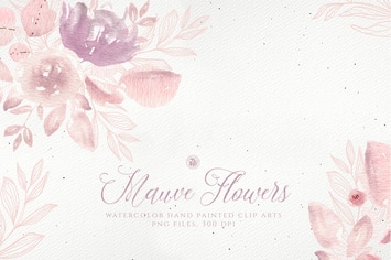 Mauve Flowers