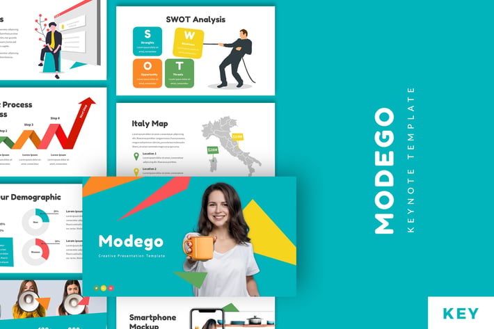 Modego - Creative Keynote Template