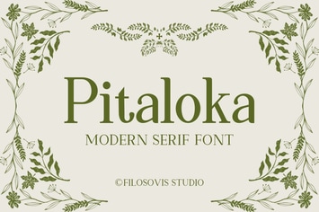 Pitaloka | Modern Serif Font