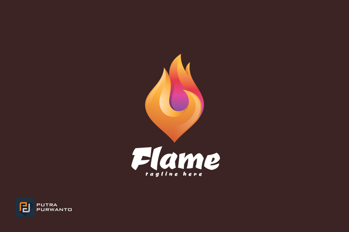 Flame - Logo Template