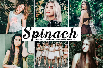 Spinach Mobile & Desktop Lightroom Presets