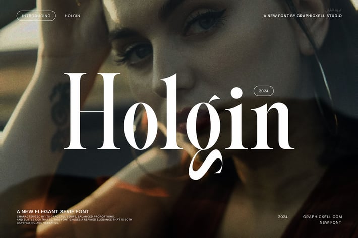 Holgin - Elegant Serif Font