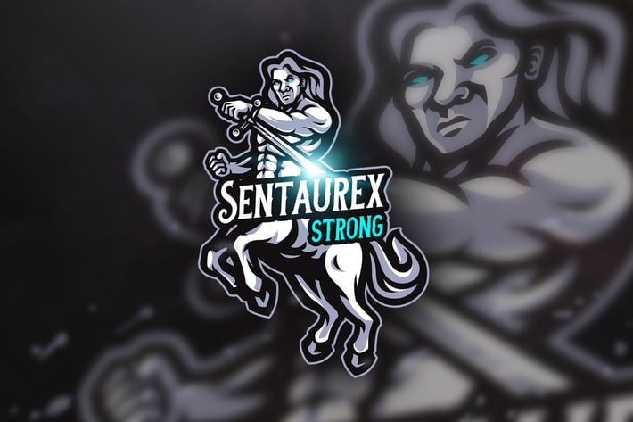 Centaurex Strong- Mascot & Esport Logo