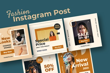 Modern Aesthetic Fashion Social Media Post