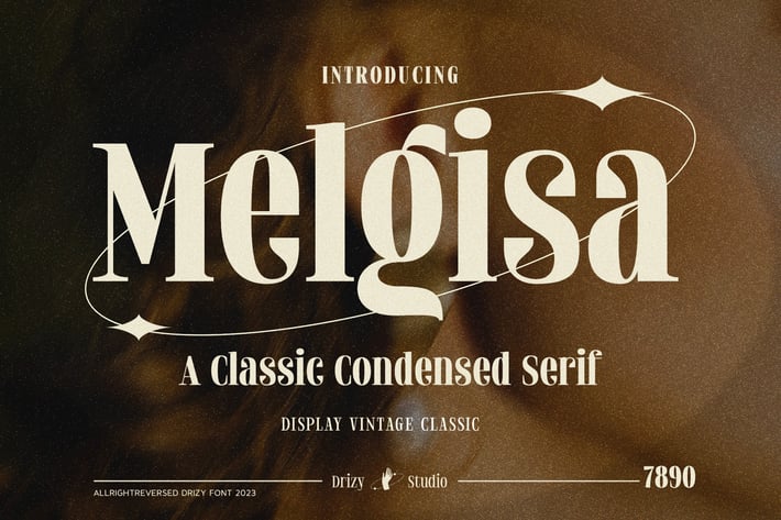 Melgisa - Classic Vintage Serif Font