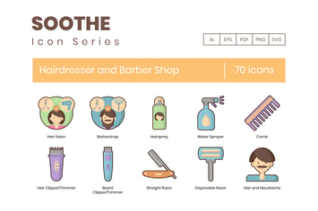 70 Hairdresser Icons