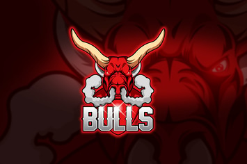 Bulls Fume - Mascot & Esport Logo