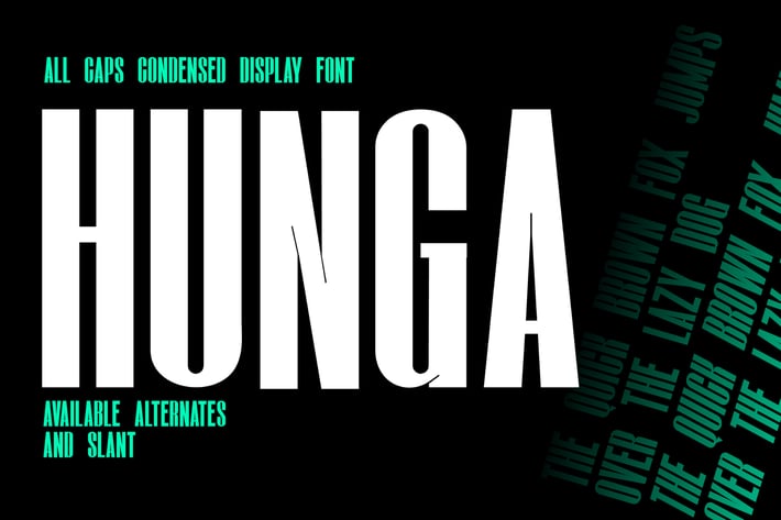 Hunga - Condensed Type