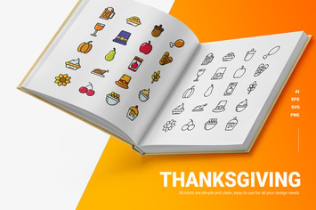 Thanksgiving - Icons