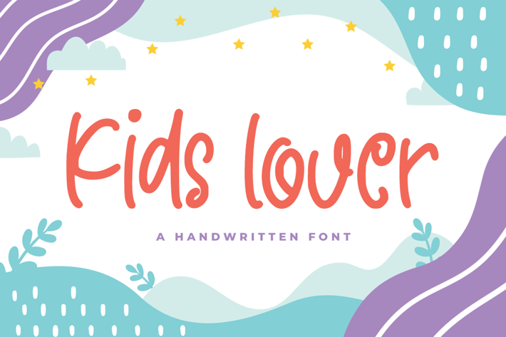Kids Lover - Playful Font