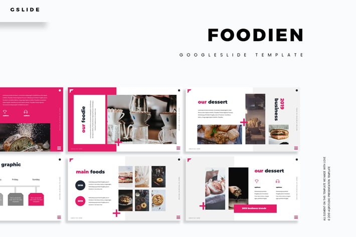Foodien - Google Slides Template