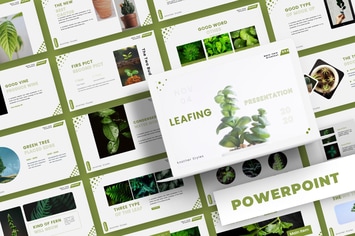 Leafing - Powerpoint Template
