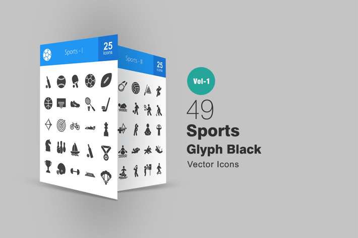 Sports Glyph Icons