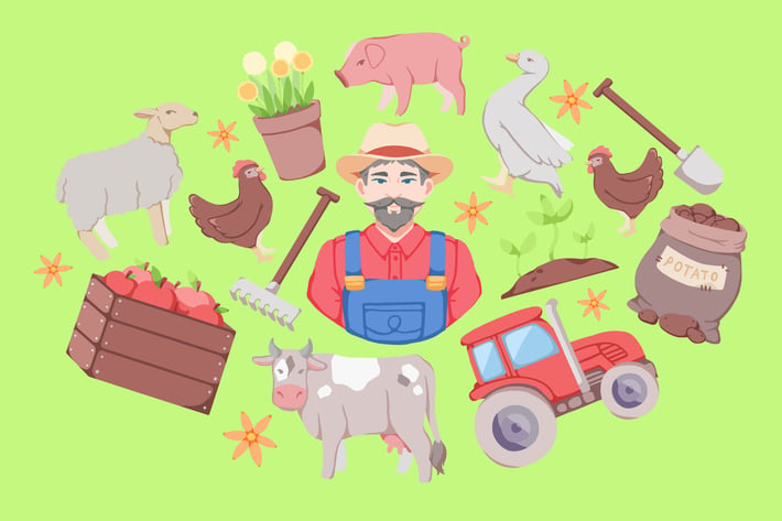 Farm Day Clipart