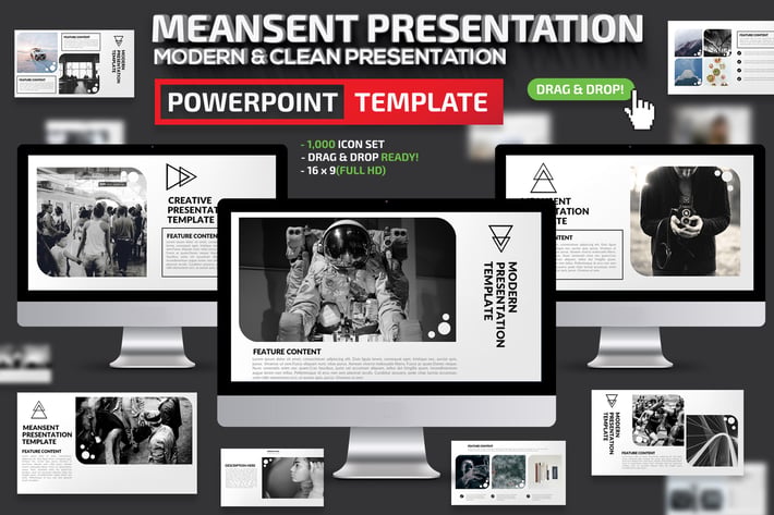 Meansent Powerpoint Presentation Template