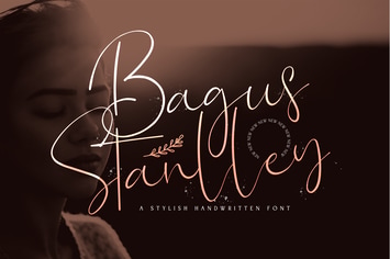 Bagus Stanlley - Stylish Script Font
