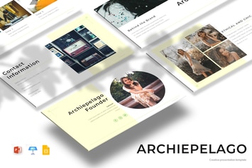 Archiepelago - Powerpoint/Google Slide/Keynote