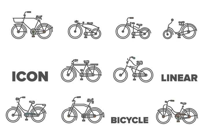 Bicycle Linear Icon