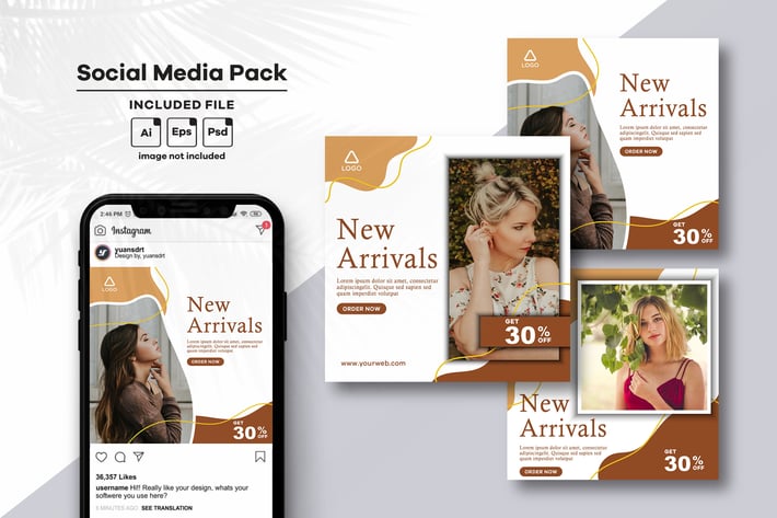 Fashion Social Media Post Design