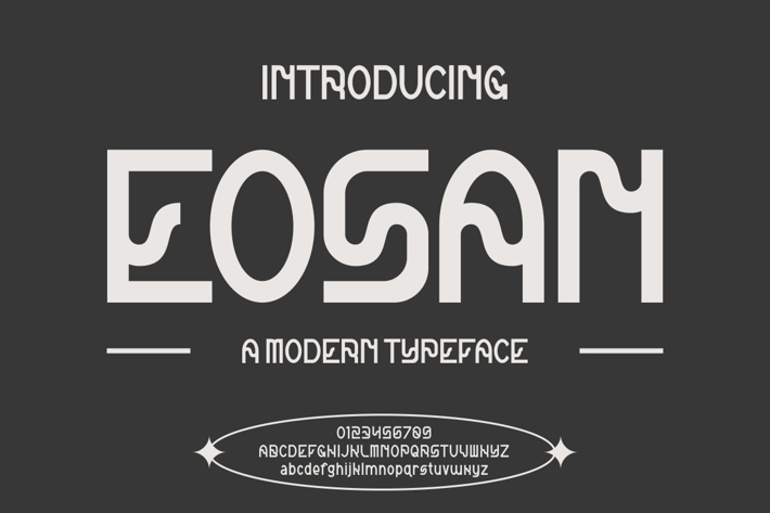 EOSAN Font