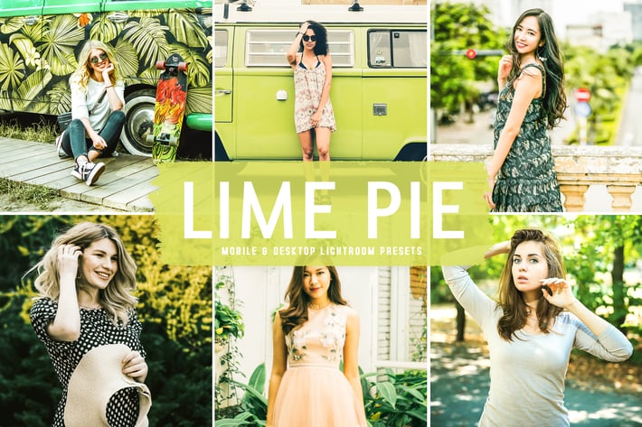 Lime Pie Mobile & Desktop Lightroom Presets
