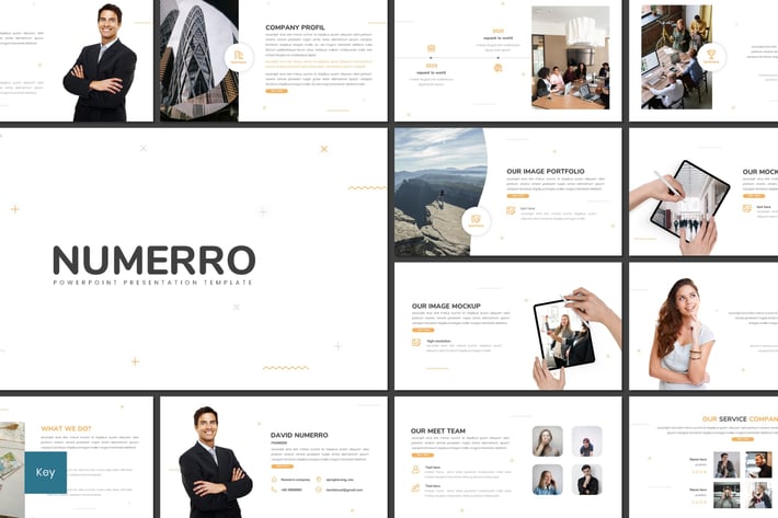 Numerro - Multipurpose Keynote Template
