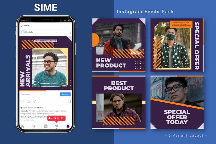Sime - Instagram Feed Pack