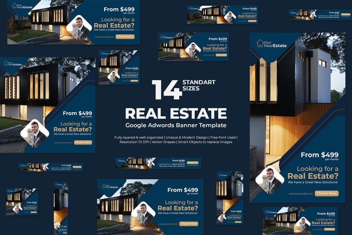 Real Estate Google Ads Banners