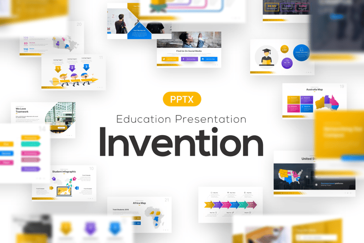 Invention Education Powerpoint Template