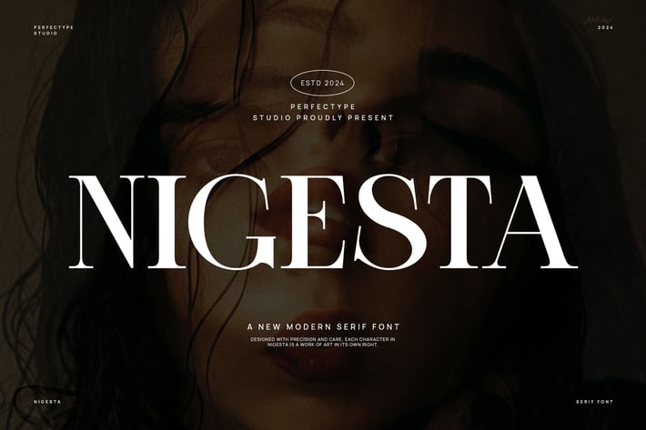 Nigesta Elegant Serif Font