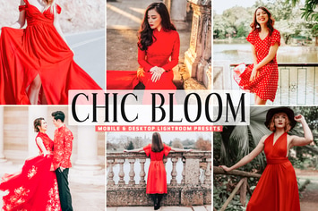 Chic Bloom Mobile & Desktop Lightroom Presets