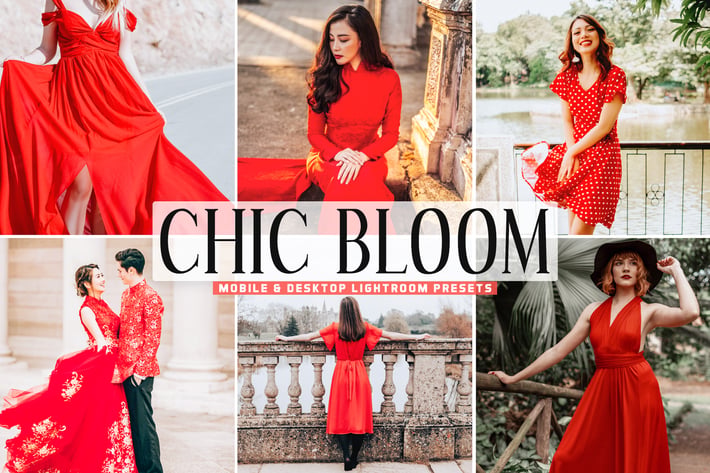 Chic Bloom Mobile & Desktop Lightroom Presets