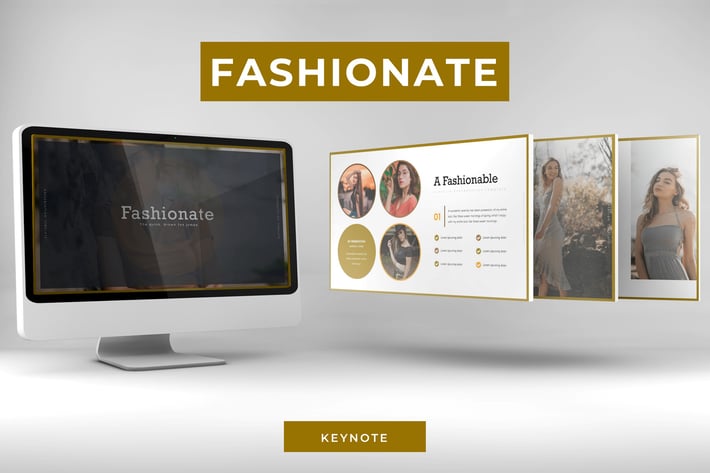 Fashionate  - Keynote Template