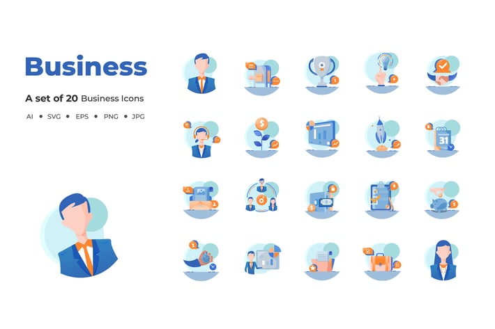 20 Business Icons