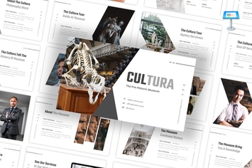 Cultura - Museum Keynote Template