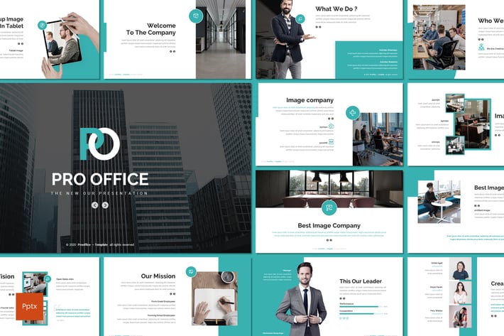 Pro Office - Business Powerpoint Template